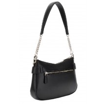 GUESS LORELEI TOP ZIP SHOULDER BAG ΤΣΑΝΤΑ ΓΥΝΑΙΚΕΙΑ BLACK