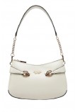 GUESS LORELEI TOP ZIP SHOULDER BAG ΤΣΑΝΤΑ ΓΥΝΑΙΚΕΙΑ BONE
