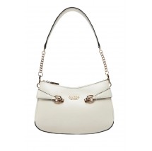 GUESS LORELEI TOP ZIP SHOULDER BAG ΤΣΑΝΤΑ ΓΥΝΑΙΚΕΙΑ BONE