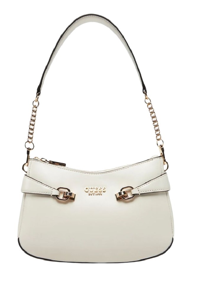 GUESS LORELEI TOP ZIP SHOULDER BAG ΤΣΑΝΤΑ ΓΥΝΑΙΚΕΙΑ BONE