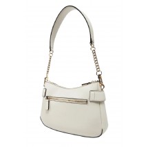 GUESS LORELEI TOP ZIP SHOULDER BAG ΤΣΑΝΤΑ ΓΥΝΑΙΚΕΙΑ BONE