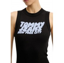 TOMMY JEANS BUBBLE TANK DRESS ΦΟΡΕΜΑ ΓΥΝΑΙΚΕΙΟ BLACK