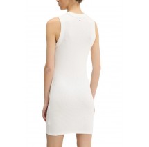 TOMMY JEANS BUBBLE TANK DRESS ΦΟΡΕΜΑ ΓΥΝΑΙΚΕΙΟ WHITE