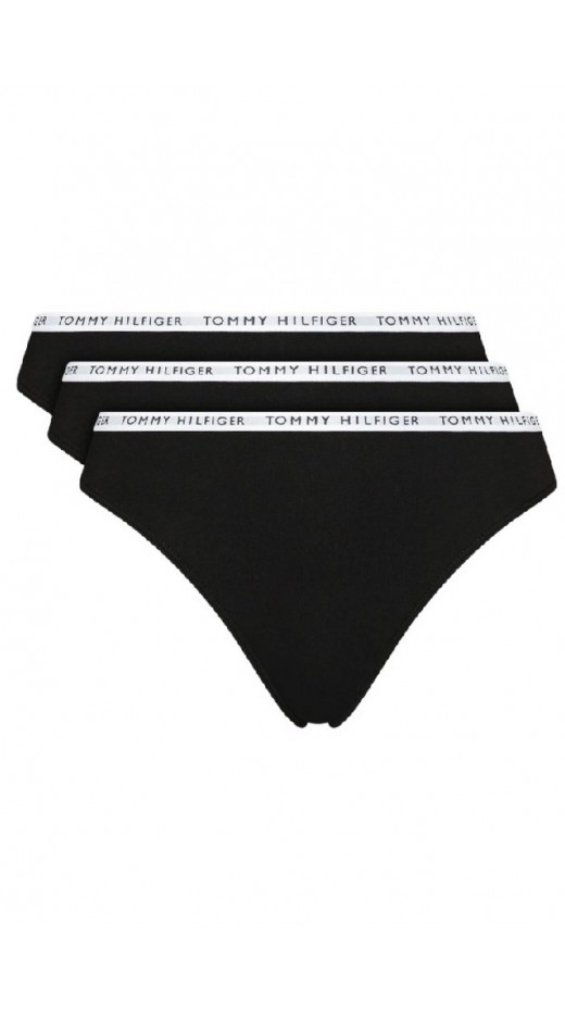 TOMMY HILFIGER 3P THONG ΕΣΩΡΟΥΧΟ ΓΥΝΑΙΚΕΙΟ BLACK