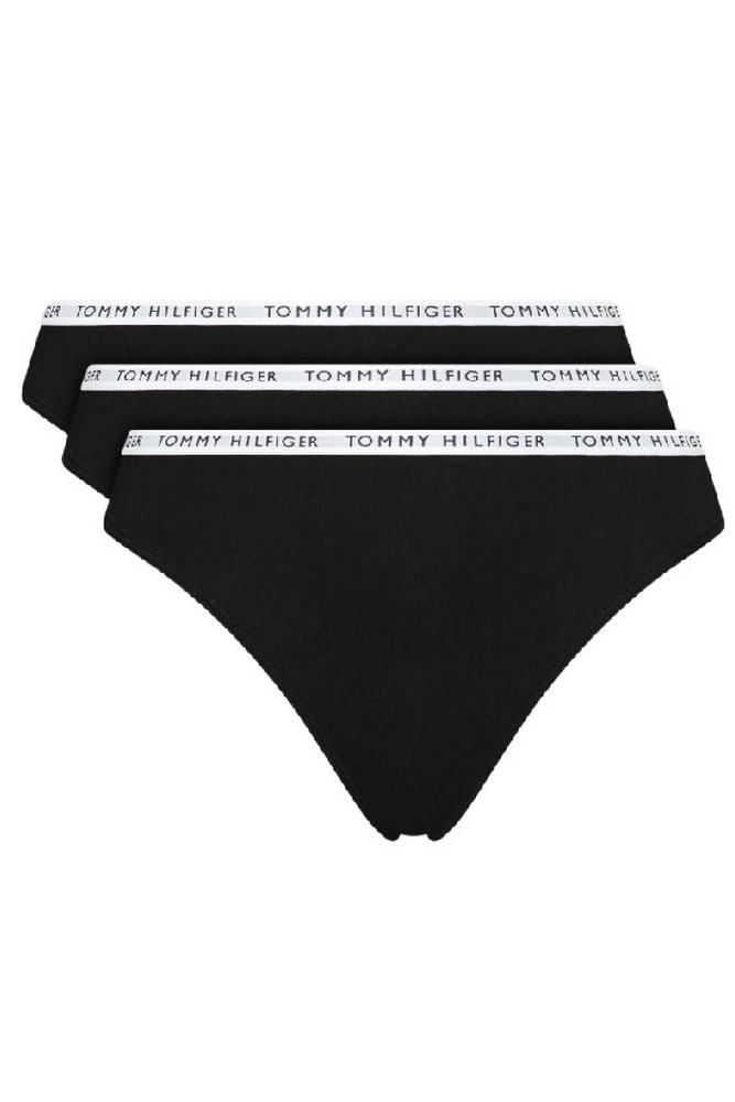 TOMMY HILFIGER 3P THONG ΕΣΩΡΟΥΧΟ ΓΥΝΑΙΚΕΙΟ BLACK
