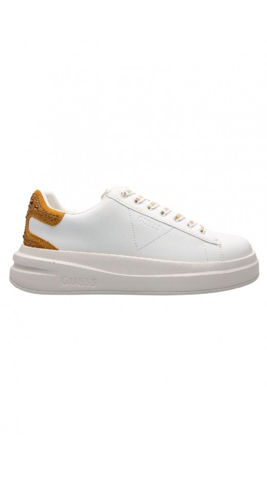 GUESS ELBINA FLTELBLEA12 ΠΑΠΟΥΤΣΙ ΓΥΝΑΙΚΕΙΟ WHITE
