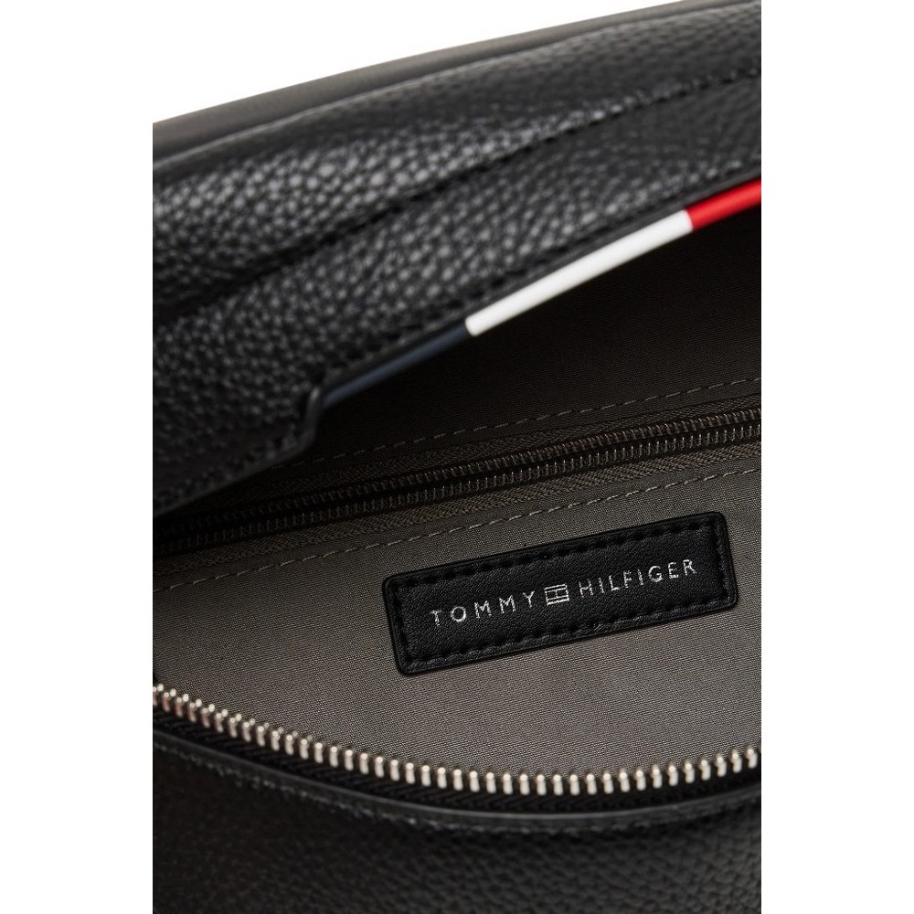 TOMMY HILFIGER CENTRAL BUMBAG ΤΣΑΝΤΑ ΑΝΔΡΙΚΗ BLACK