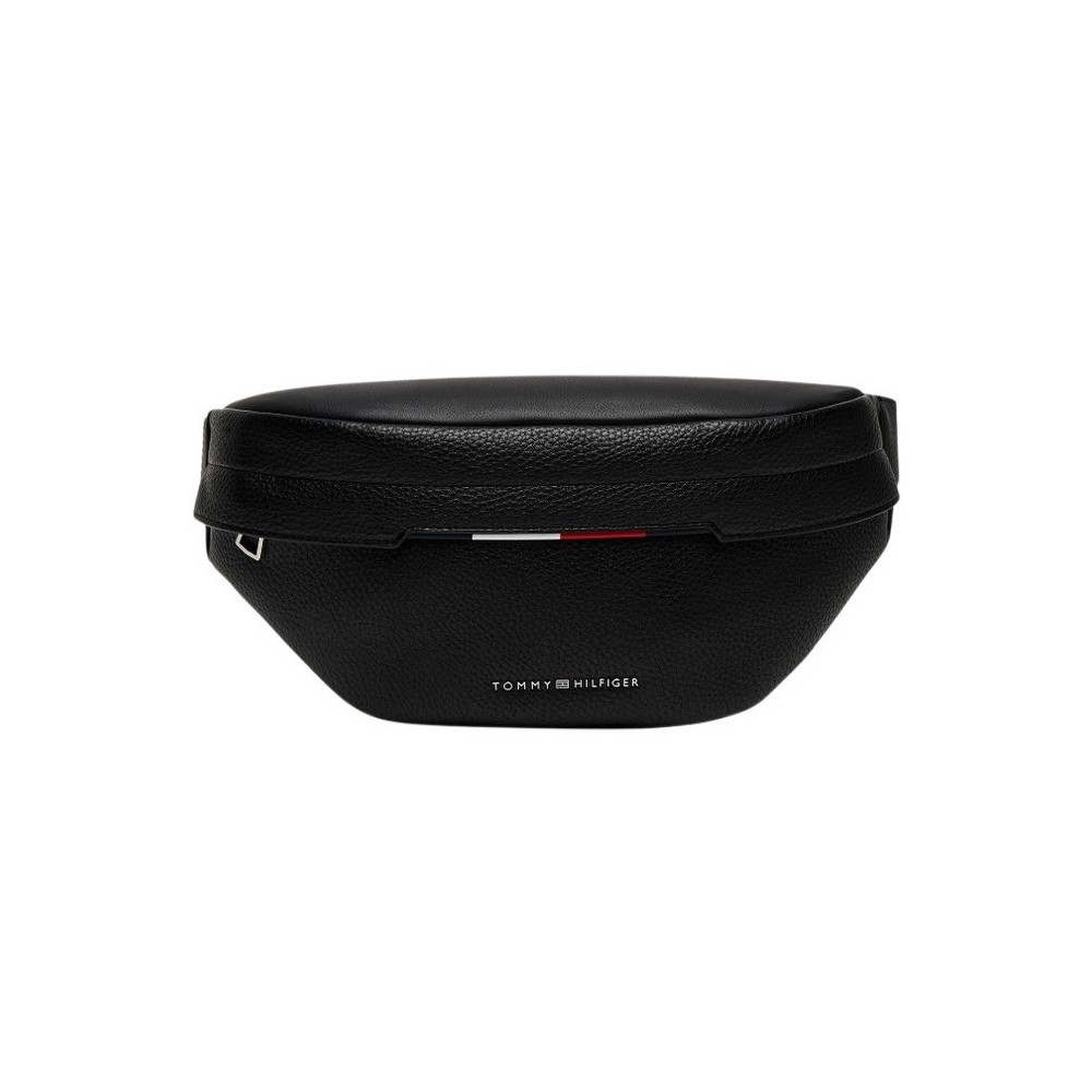 TOMMY HILFIGER CENTRAL BUMBAG ΤΣΑΝΤΑ ΑΝΔΡΙΚΗ BLACK