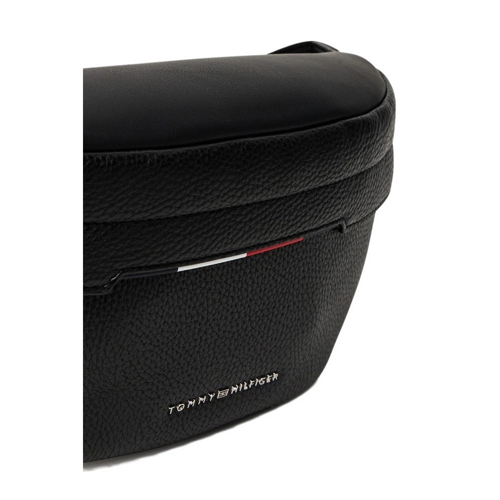 TOMMY HILFIGER CENTRAL BUMBAG ΤΣΑΝΤΑ ΑΝΔΡΙΚΗ BLACK