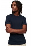 SUPERDRY D1 OVIN ESSENTIAL LOGO EMB TEE T-SHIRT ΜΠΛΟΥΖΑ ΑΝΔΡΙΚΗ NAVY