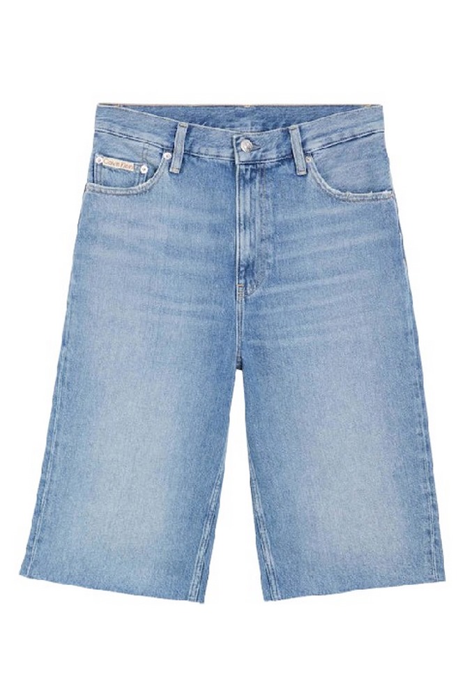 CALVIN KLEIN JEANS RELAXED BERMUDA SHORT ΒΕΡΜΟΥΔΑ ΓΥΝΑΙΚΕΙΑ LIGHT DENIM