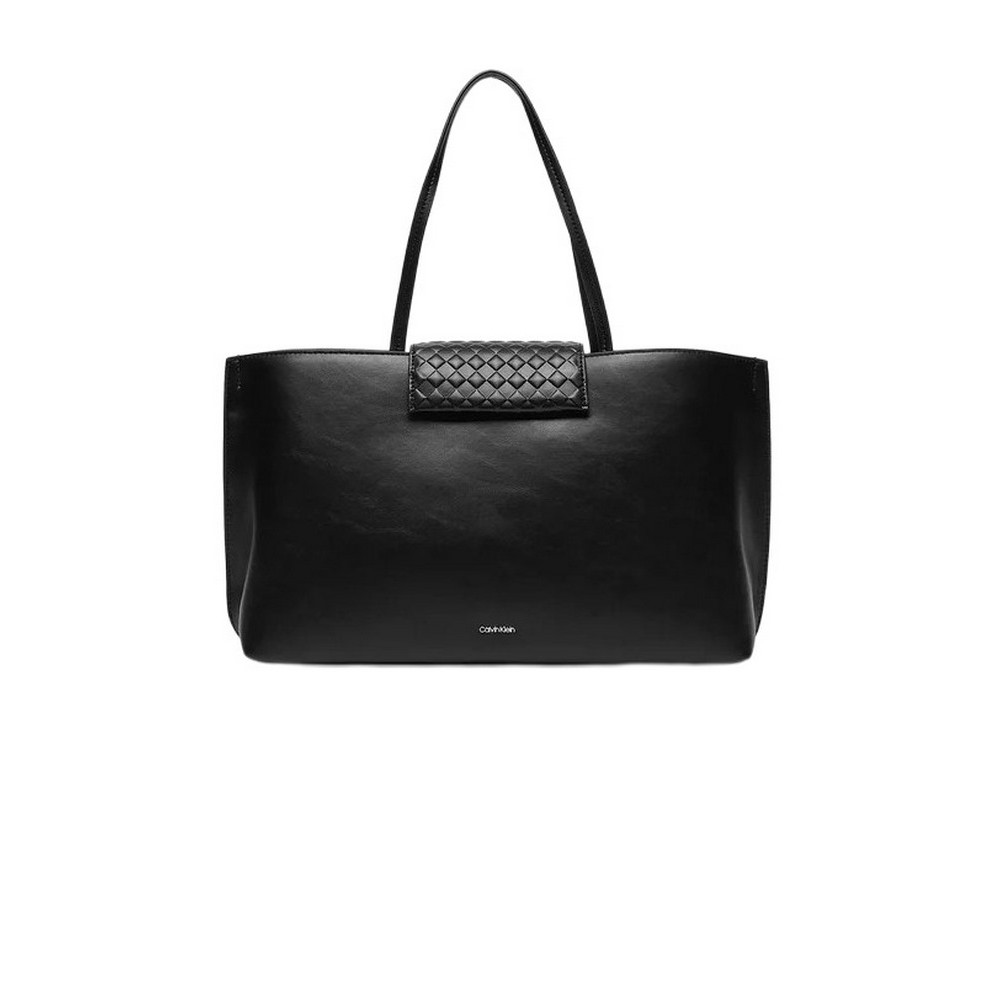 CALVIN KLEIN MINI QUILT MEDIUM ΤΣΑΝΤΑ ΓΥΝΑΙΚΕΙΑ BLACK