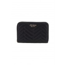 GUESS ANNING SLG MEDIUM ZIP AROUND ΠΟΡΤΟΦΟΛΙ ΓΥΝΑΙΚΕΙΟ BLACK