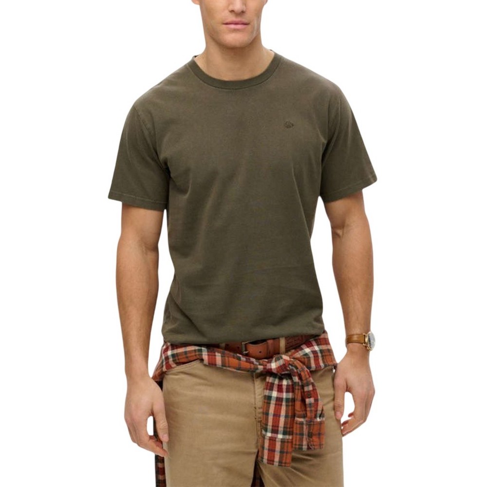 SUPERDRY D1 OVIN ESSENTIALS RELAXED TEE T-SHIRT ΜΠΛΟΥΖΑ ΑΝΔΡΙΚΗ KHAKI