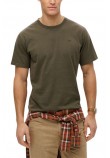 SUPERDRY D1 OVIN ESSENTIALS RELAXED TEE T-SHIRT ΜΠΛΟΥΖΑ ΑΝΔΡΙΚΗ KHAKI