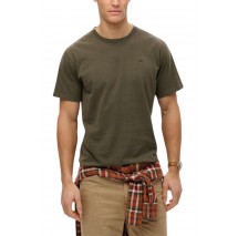 SUPERDRY D1 OVIN ESSENTIALS RELAXED TEE T-SHIRT ΜΠΛΟΥΖΑ ΑΝΔΡΙΚΗ KHAKI