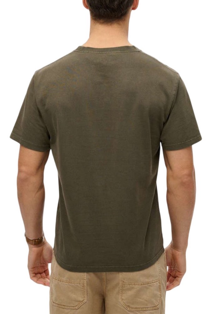 SUPERDRY D1 OVIN ESSENTIALS RELAXED TEE T-SHIRT ΜΠΛΟΥΖΑ ΑΝΔΡΙΚΗ KHAKI