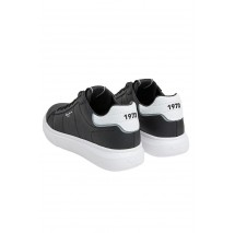 PEPE JEANS EATON BASIC ΠΑΠΟΥΤΣΙ ΑΝΔΡΙΚΟ BLACK/WHITE