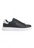 PEPE JEANS EATON BASIC ΠΑΠΟΥΤΣΙ ΑΝΔΡΙΚΟ BLACK/WHITE