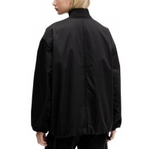 TOMMY JEANS LONGLINE BOMBER JACKET ΜΠΟΥΦΑΝ ΓΥΝΑΙΚΕΙΟ BLACK