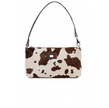 TOMMY JEANS MUST COW HANG WALLET ΠΟΡΤΟΦΟΛΙ ΓΥΝΑΙΚΕΙΟ COW PRINT