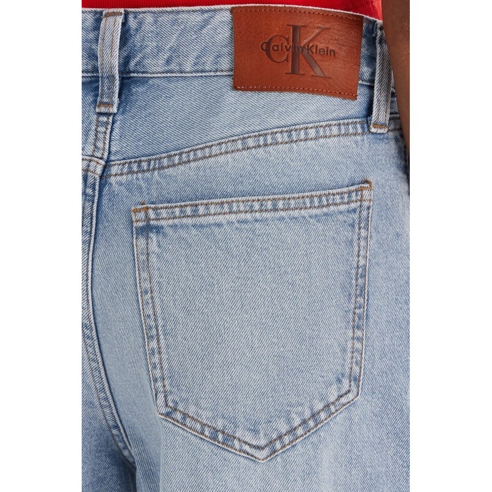 CALVIN KLEIN JEANS EU BARREL JEAN PANAMA ΠΑΝΤΕΛΟΝΙ ΓΥΝΑΙΚΕΙΟ LIGHT DENIM