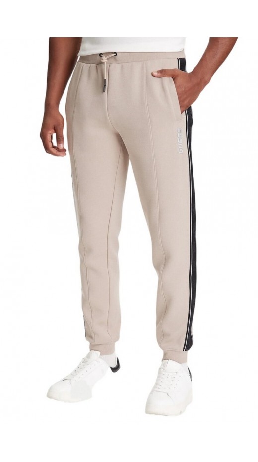 GUESS MICKEY CUFF PANT ΦΟΡΜΑ ΠΑΝΤΕΛΟΝΙ ΑΝΔΡΙΚΟ BEIGE