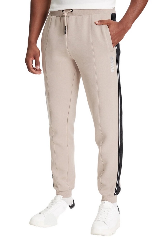 GUESS MICKEY CUFF PANT ΦΟΡΜΑ ΠΑΝΤΕΛΟΝΙ ΑΝΔΡΙΚΟ BEIGE