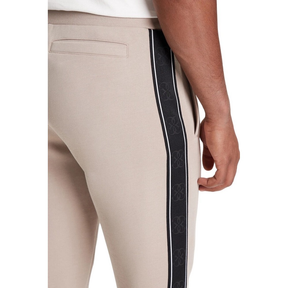 GUESS MICKEY CUFF PANT ΦΟΡΜΑ ΠΑΝΤΕΛΟΝΙ ΑΝΔΡΙΚΟ BEIGE