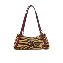 GUESS DOMITILLA SHOULDER BAG ΤΣΑΝΤΑ ΓΥΝΑΙΚΕΙΑ ZEBRA PRINT