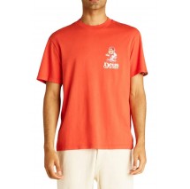 DEUS RAPTOR TEE DMP251947B T-SHIRT ΜΠΛΟΥΖΑ ΑΝΔΡΙΚΗ ORANGE