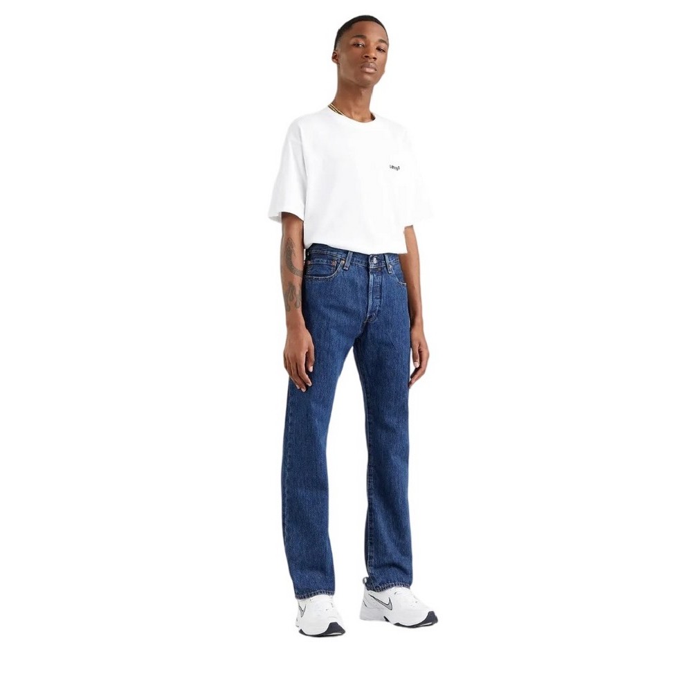 LEVI\'S 501® LEVIS®ORIGINAL FIT FLAT FINISH ΠΑΝΤΕΛΟΝΙ ΑΝΔΡΙΚΟ BLUE