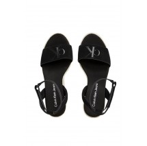 CALVIN KLEIN JEANS WEDGE SANDAL ΠΕΔΙΛΟ ΓΥΝΑΙΚΕΙΟ BLACK