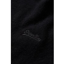 SUPERDRY ESSENTIAL CREW JUMPER ΜΠΛΟΥΖΑ ΠΛΕΚΤΗ ΑΝΔΡΙΚΗ BLACK