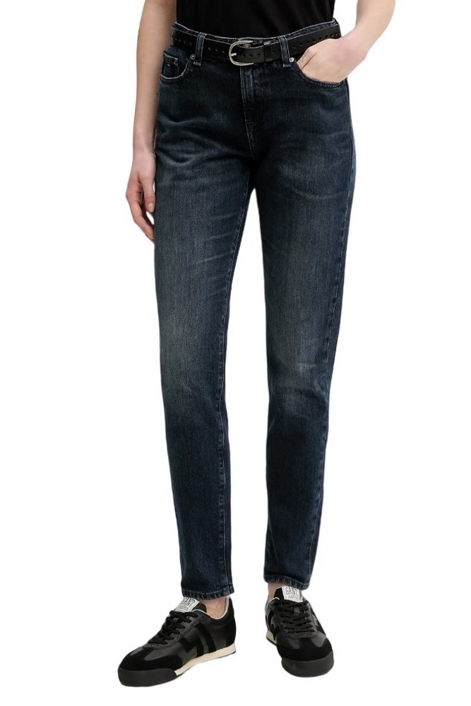 TOMMY JEANS LUCY MR SLIM ΠΑΝΤΕΛΟΝΙ ΓΥΝΑΙΚΕΙΟ BLUE/BLACK