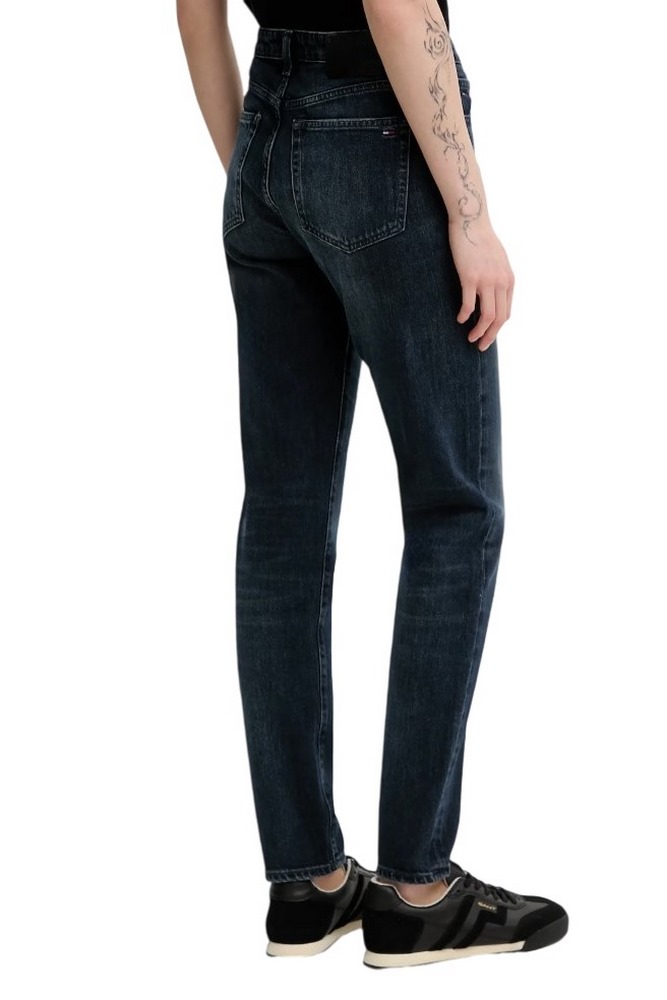 TOMMY JEANS LUCY MR SLIM ΠΑΝΤΕΛΟΝΙ ΓΥΝΑΙΚΕΙΟ BLUE/BLACK