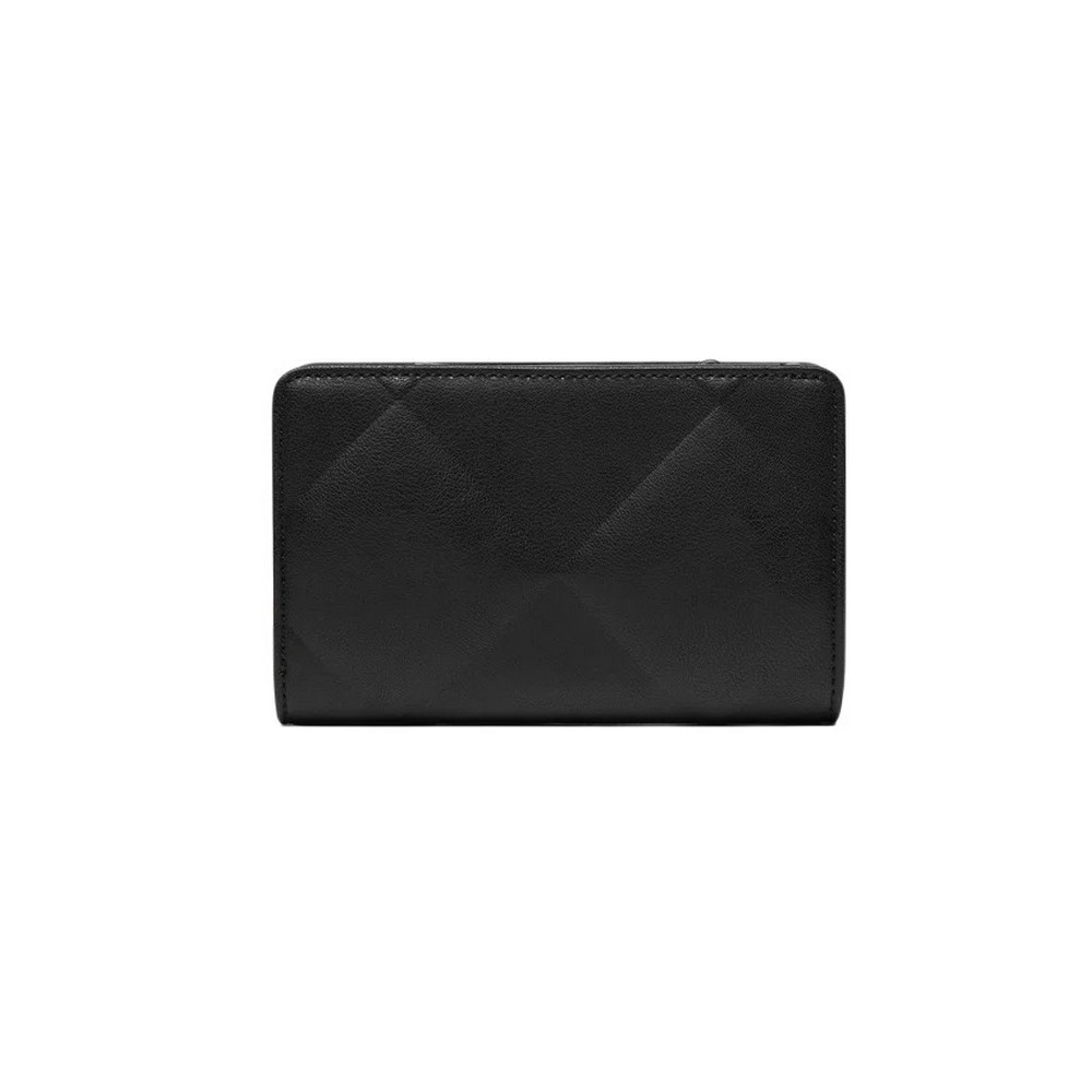 CALVIN KLEIN JEANS RE-LOCK QUILT BIFOLD WALLET ΠΟΡΤΟΦΟΛΙ ΓΥΝΑΙΚΕΙΟ BLACK