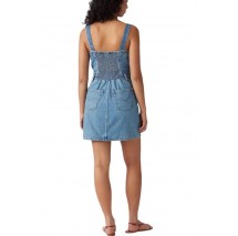 LEVIS ICONIC BUTTON THRU DRESS 001WE0001 ΦΟΡΕΜΑ ΓΥΝΑΙΚΕΙΟ BLUΕ DENIM