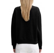 CALVIN KLEIN JEANS LS MONOLOGO FRENCH TERRY RLXD CN ΦΟΥΤΕΡ ΜΠΛΟΥΖΑ ΓΥΝΑΙΚΕΙΑ BLACK