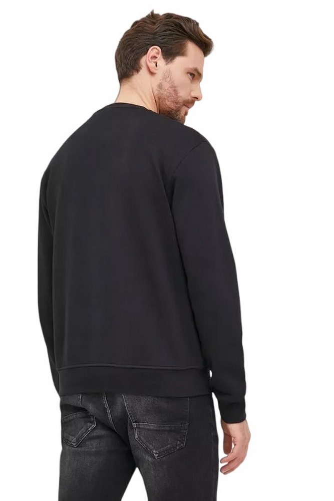 ΜΠΛΟΥΖΑ ΦΟΥΤΕΡ ROUNDNECK  ΑΝΔΡΙΚΗ TRUSSARDI BLACK