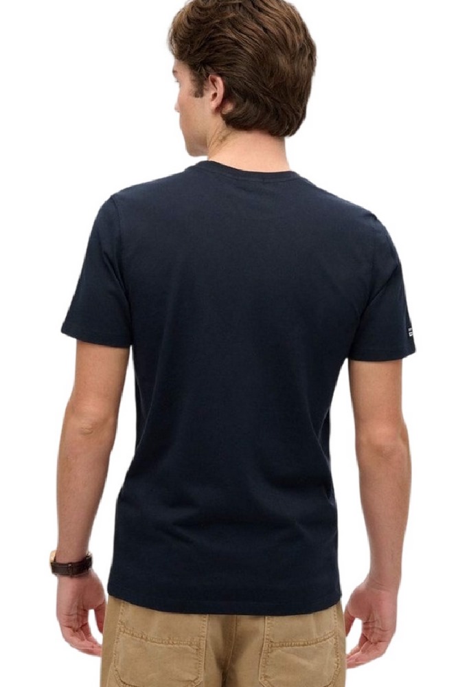 SUPERDRY D1 STUD CITY TEE T-SHIRT ΜΠΛΟΥΖΑ ΑΝΔΡΙΚΗ NAVY
