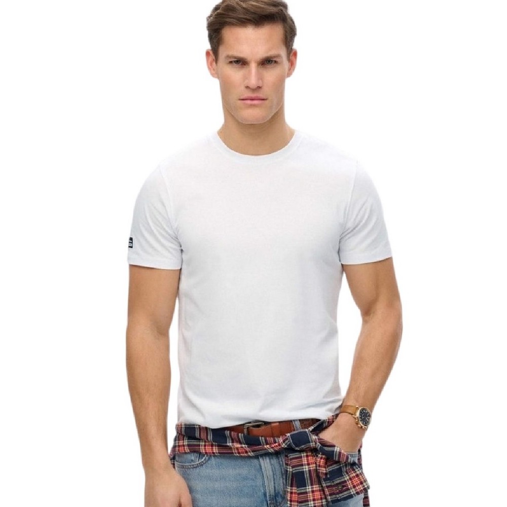 SUPERDRY D1 STUD CITY TEE T-SHIRT ΜΠΛΟΥΖΑ ΑΝΔΡΙΚΗ WHITE