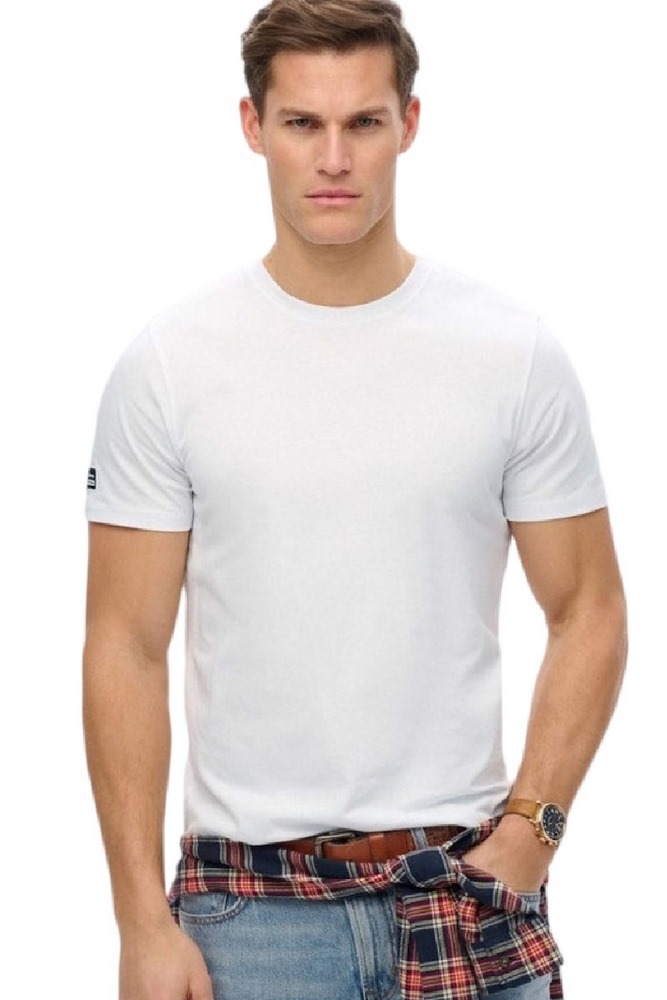 SUPERDRY D1 STUD CITY TEE T-SHIRT ΜΠΛΟΥΖΑ ΑΝΔΡΙΚΗ WHITE