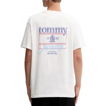 TOMMY JEANS RLX CREST PLAY TEE T-SHIRT ΜΠΛΟΥΖΑ ΑΝΔΡΙΚΗ OFF WHITE