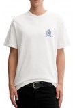 TOMMY JEANS RLX CREST PLAY TEE T-SHIRT ΜΠΛΟΥΖΑ ΑΝΔΡΙΚΗ OFF WHITE
