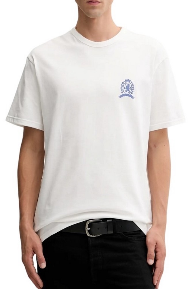 TOMMY JEANS RLX CREST PLAY TEE T-SHIRT ΜΠΛΟΥΖΑ ΑΝΔΡΙΚΗ OFF WHITE