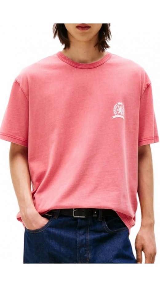 TOMMY JEANS RLX CREST PLAY TEE T-SHIRT ΜΠΛΟΥΖΑ ΑΝΔΡΙΚΗ RED