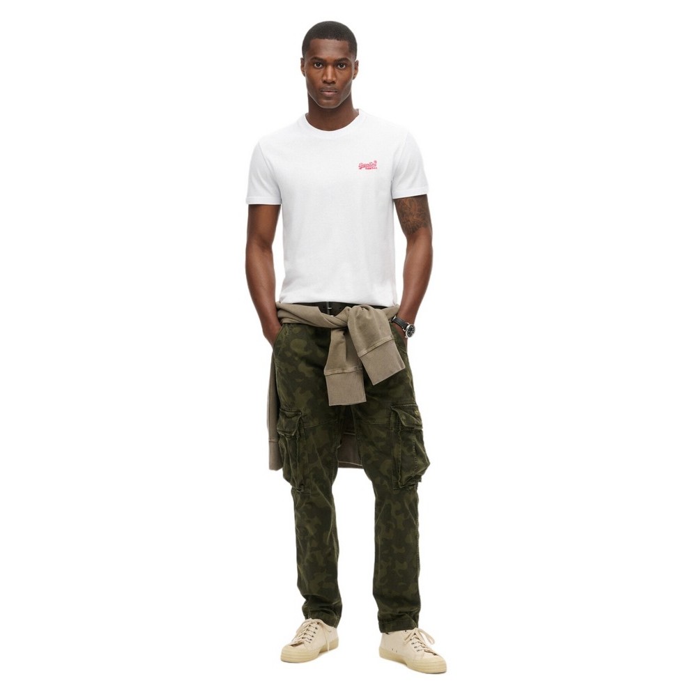 T-SHIRT  ΑΝΔΡΙΚΟ SUPERDRY WHITE
