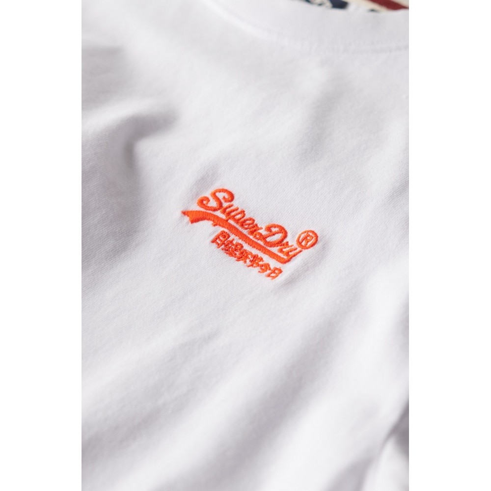 T-SHIRT  ΑΝΔΡΙΚΟ SUPERDRY WHITE