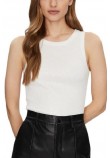GUESS ALEXIA SEQUINS TANK TOP ΤΟΠΓΥΝΑΙΚΕΙΟ WHITE